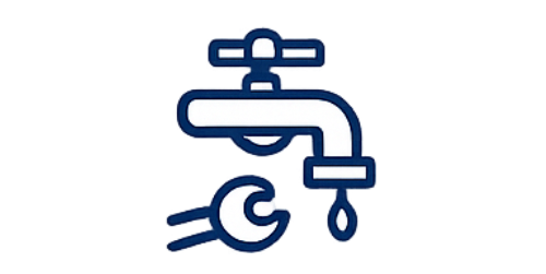 Plumbing fixture installation icon