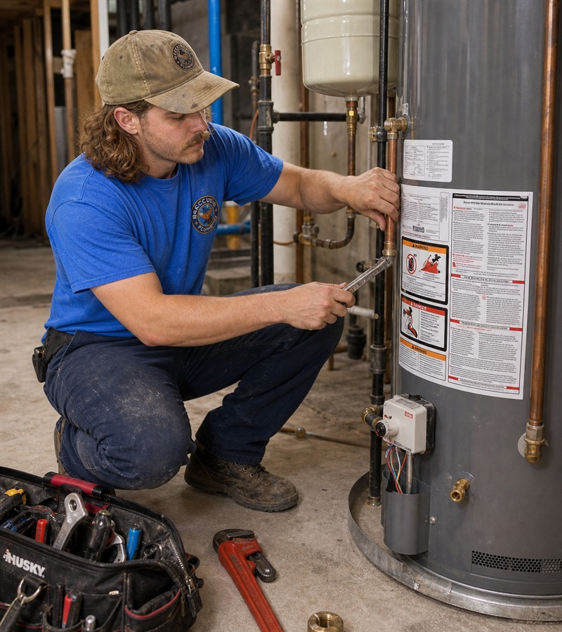 water heater repair by ACCU Plumbing